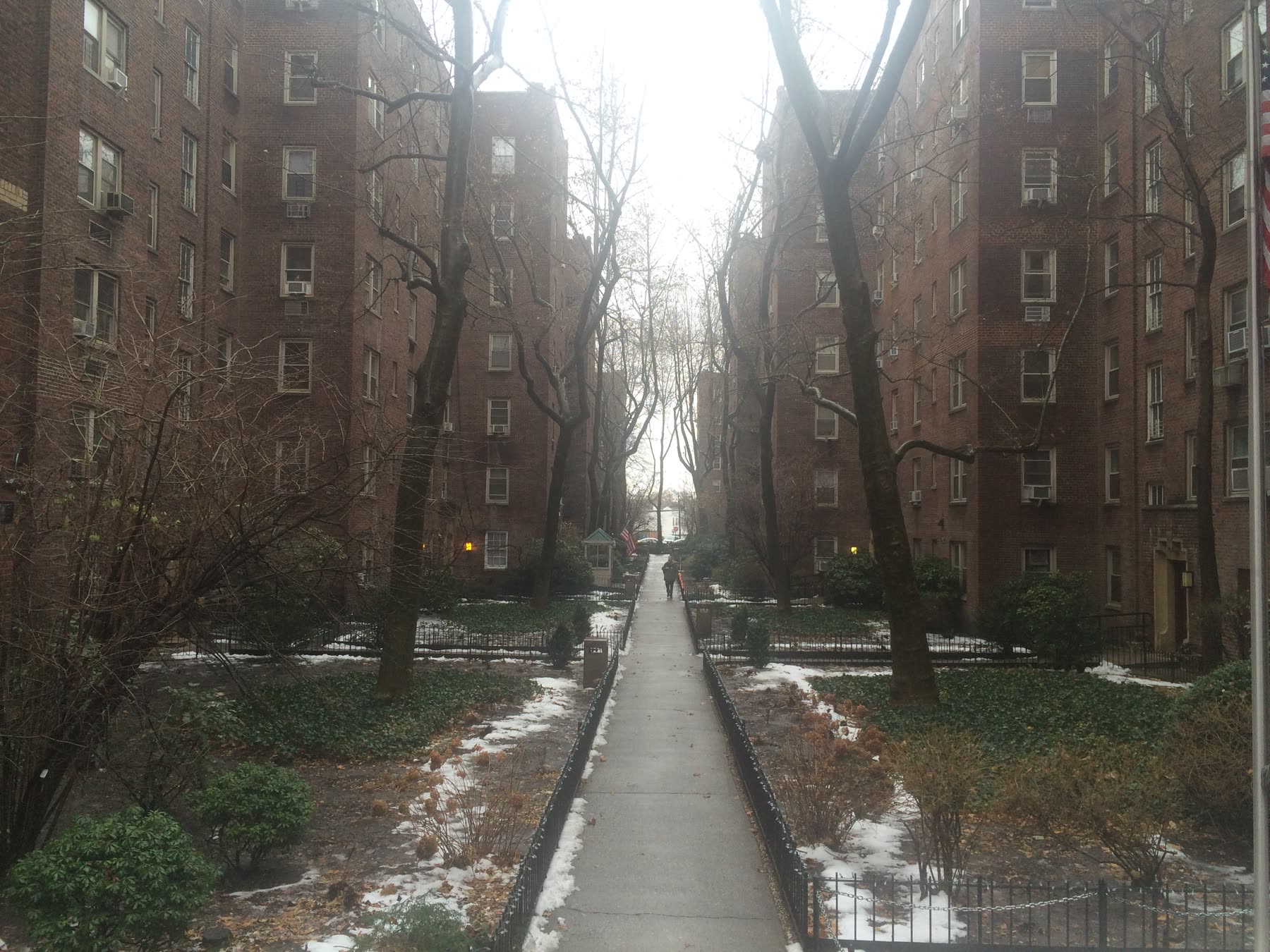 Housing complex in Harlem, New York City